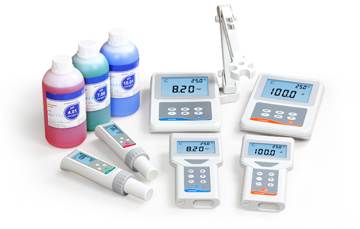 專為您的pH/ORP；電導率/TDS/鹽度； 溶解氧以及餘氯的準確測量而度身打造